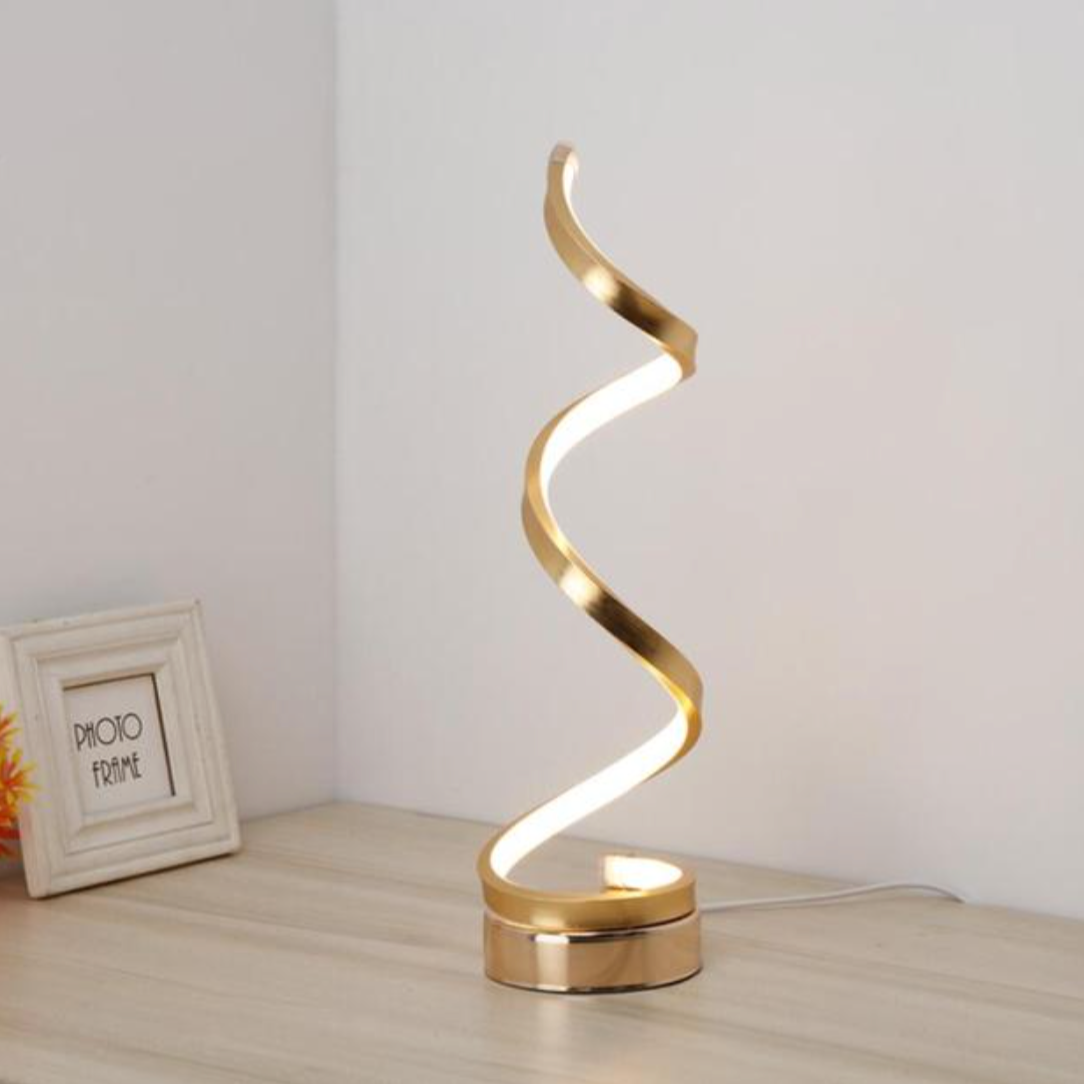 Lampe à poser LED design en spirale Dormitory - vue 3 sur 4