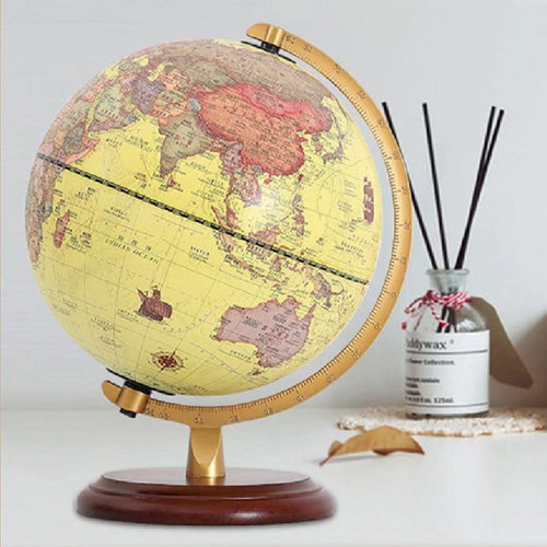 Lampe de chevet LED en globe terrestre - vue 2 sur 4