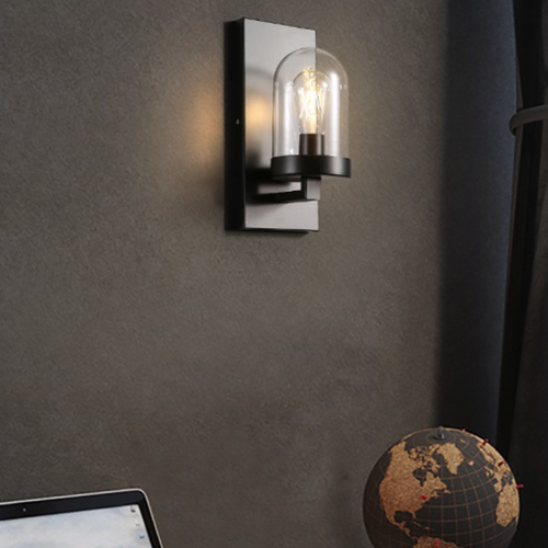 Applique murale en verre arrondi American Loft - vue 3 sur 6