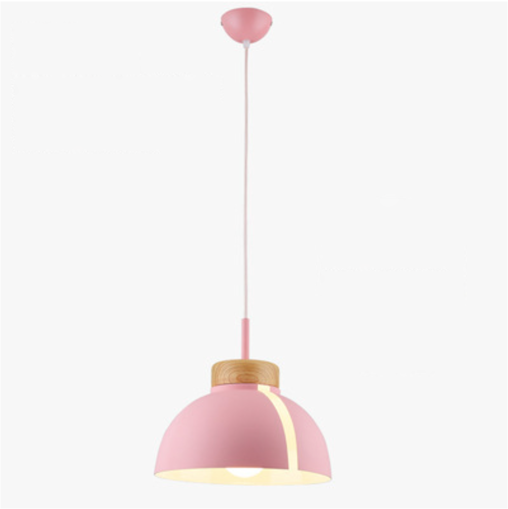 Suspension LED demi-boule colorée Loft - vue 11 sur 13