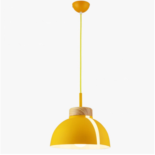 Suspension LED demi-boule colorée Loft - vue 9 sur 13