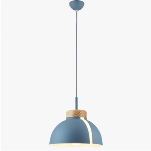 Suspension LED demi-boule colorée Loft - vue 8 sur 13