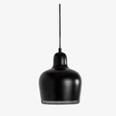 Suspension design LED avec abat-jour arrondi en métal Luxury Alto