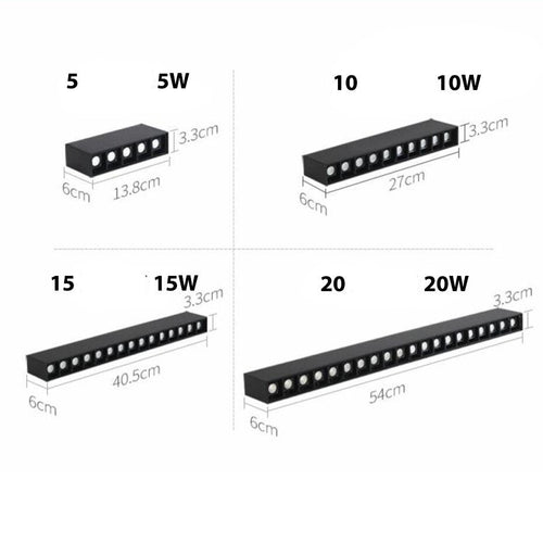 Plafonnier moderne rectangulaire LED incluse Solar - vue 8 sur 7