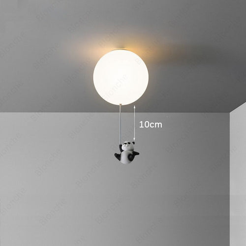 Plafonnier pour enfant LED avec ballon et panda Otto - vue 14 sur 13