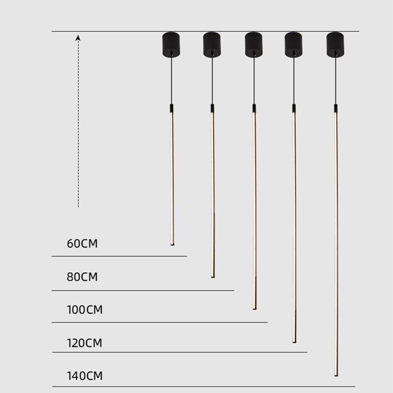Suspension design filaire LED minimaliste Alinea - vue 8 sur 8