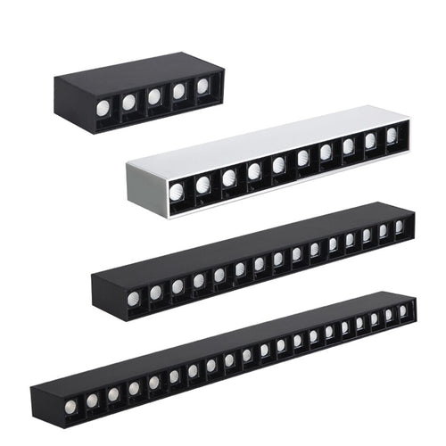 Plafonnier moderne rectangulaire LED incluse Solar - vue 6 sur 7