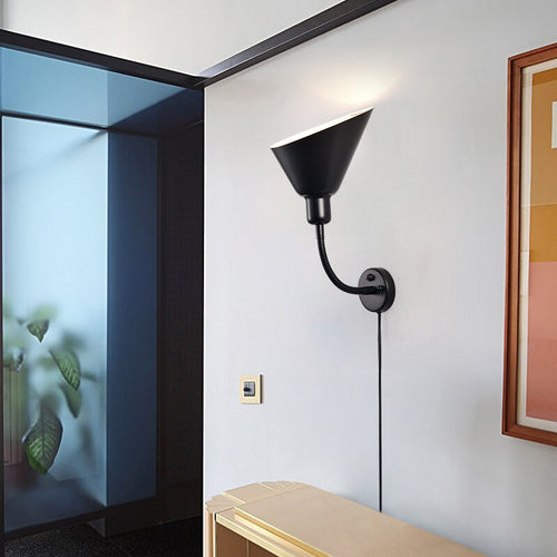 Applique murale moderne avec abat-jour conique Rotob - vue 6 sur 11