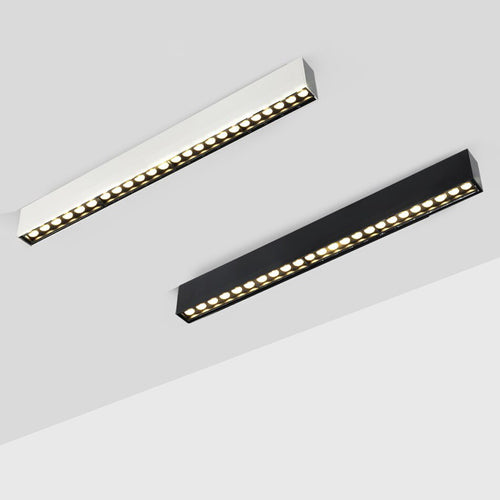 Plafonnier moderne rectangulaire LED incluse Solar - vue 3 sur 7