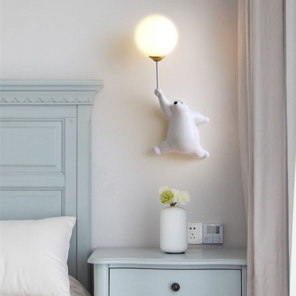 Applique murale pour enfant avec ours polaire Maverick - vue 6 sur 8
