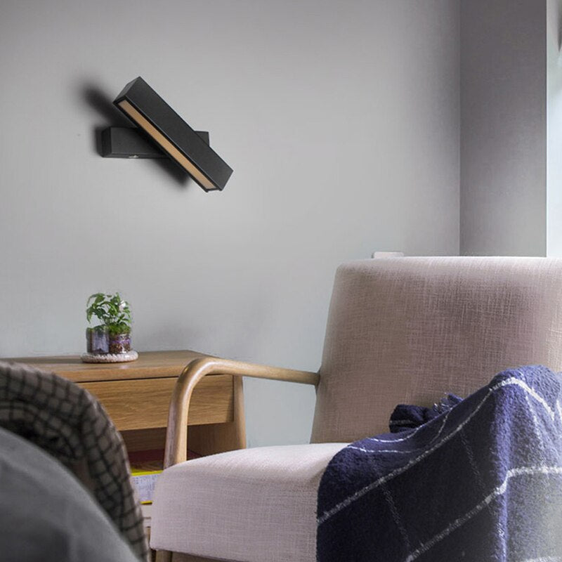 Applique murale LED ajustable rectangulaire Cadiz - vue 3 sur 7