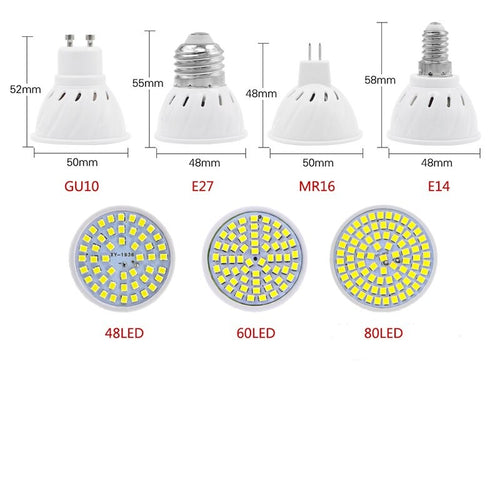 Lot de 10 ampoules LED  E27 E14 et G10 - vue 6 sur 5