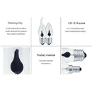 Ampoule E27 à LED de 3W ovale