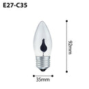 Ampoule E27 à LED de 3W ovale