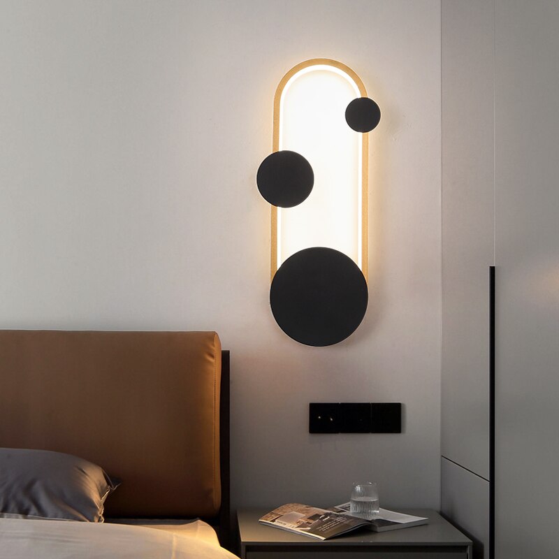 Applique murale moderne LED arrondie Scone - vue 3 sur 8
