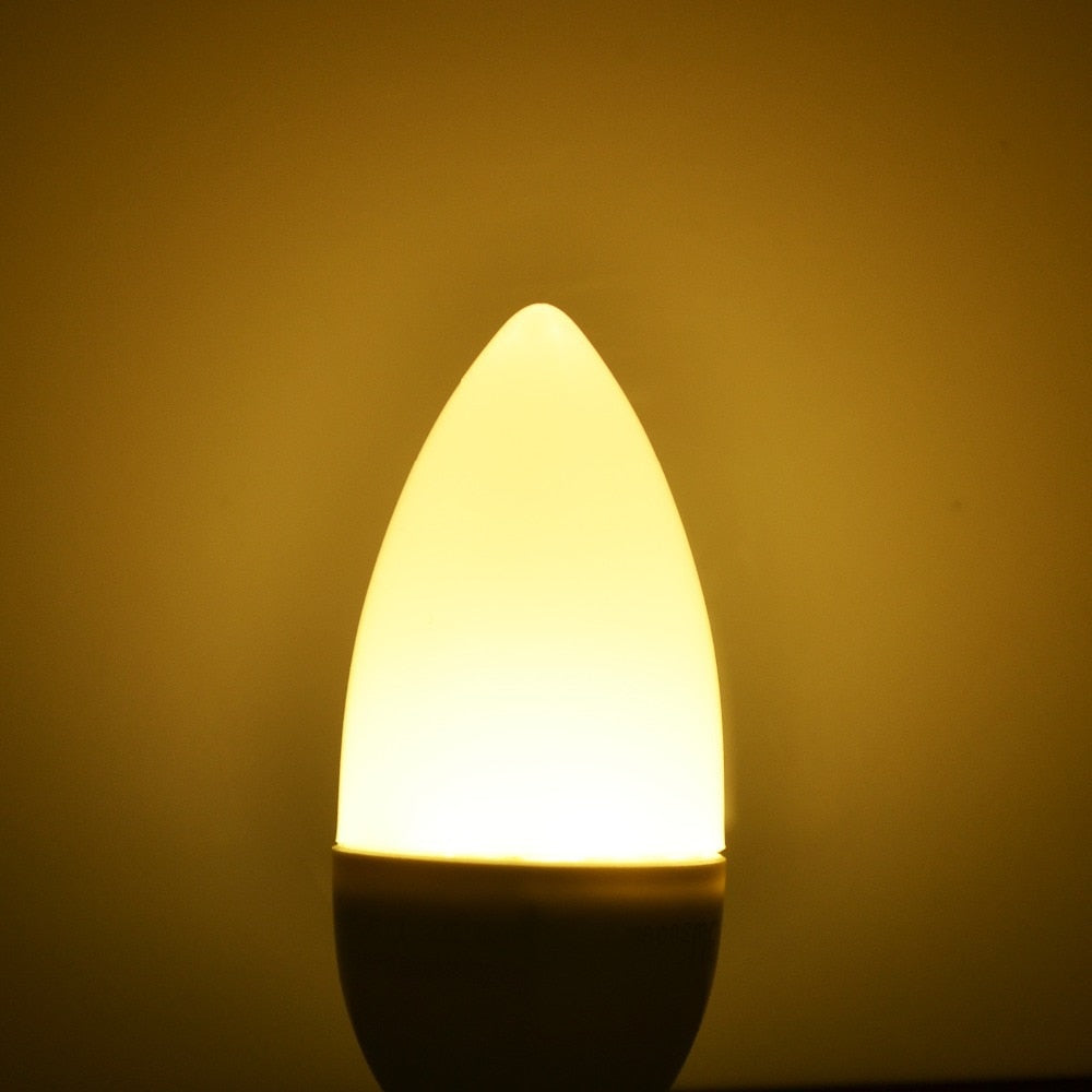 Ampoule ovale E14 à LED 3W - vue 3 sur 4