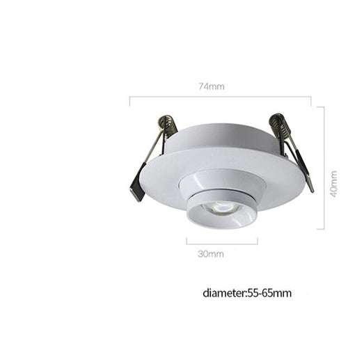 Spot moderne LED encastrable Ormond - vue 8 sur 7