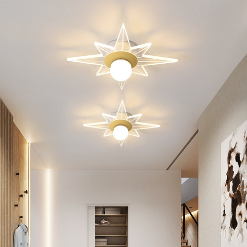 Plafonnier moderne LED en forme d'étoile Majesty - vue 6 sur 6