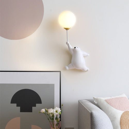 Applique murale pour enfant avec ours polaire Maverick - vue 8 sur 8