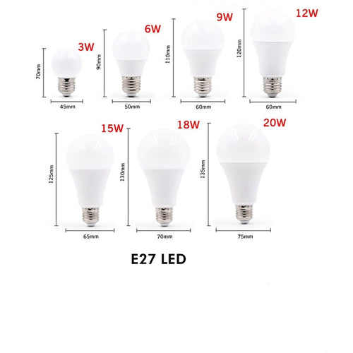 Ampoule E27 LED en forme de globe (3W à 20W) - vue 3 sur 3