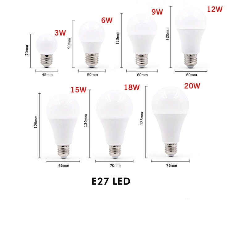 Ampoule E27 LED en forme de globe (3W à 20W) - vue 2 sur 3
