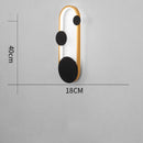 Applique murale moderne LED arrondie Scone