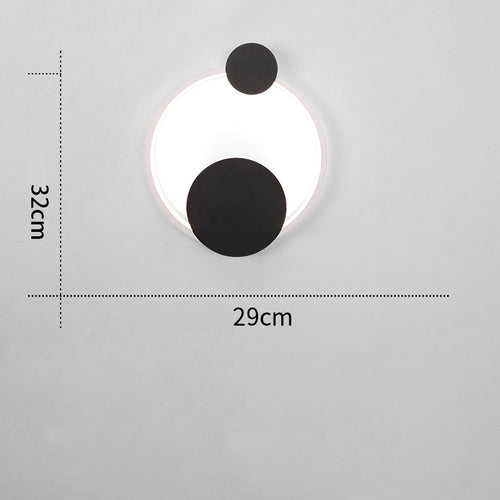 Applique murale moderne LED arrondie Scone - vue 9 sur 8