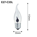 Ampoule E27 à LED de 3W en forme de flamme