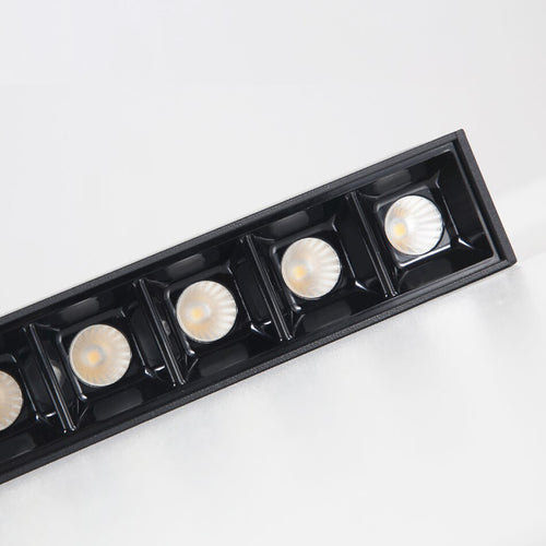 Plafonnier moderne rectangulaire LED incluse Solar - vue 7 sur 7
