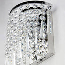 Applique murale LED moderne en cristal