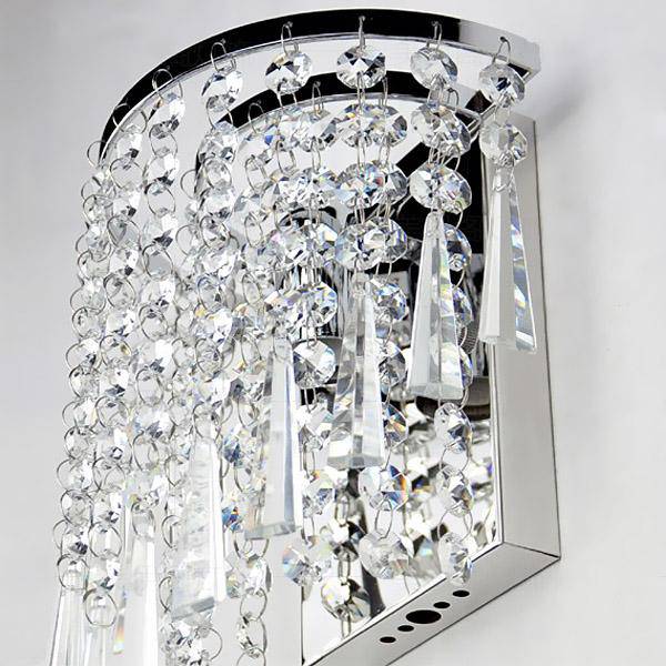 Applique murale LED moderne en cristal - vue 3 sur 3