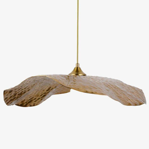 Suspension design feuille de lotus style chinois - vue 2 sur 8