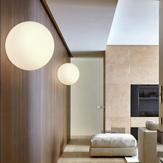 Applique murale moderne LED simple forme ronde Jace - vue 3 sur 8