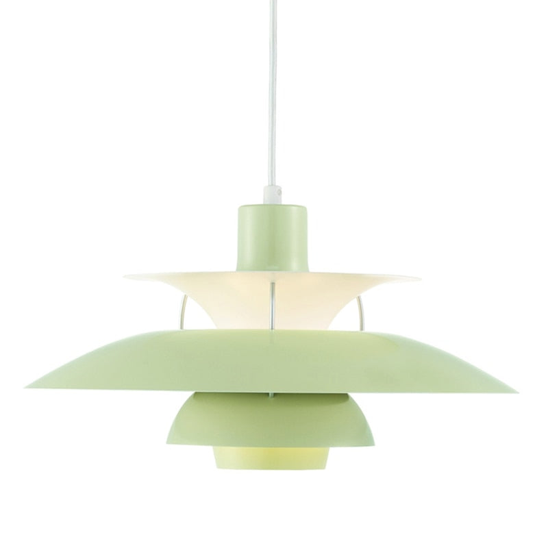 Suspension industrielle LED colorée en métal Barnaby - vue 13 sur 21