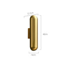 Applique murale design LED cylindrique Mia