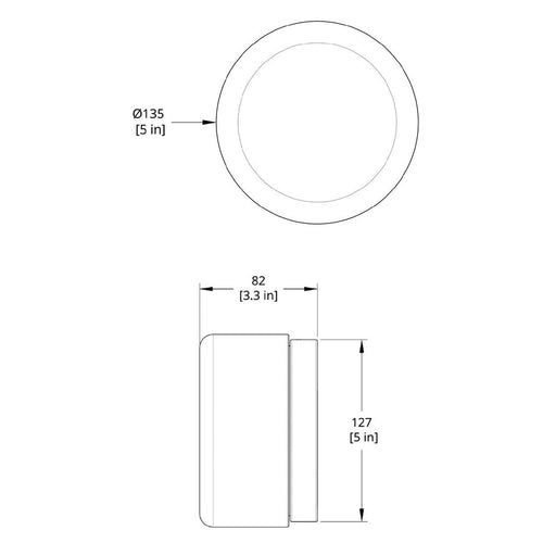 Applique murale design LED ronde en verre Indoor - vue 11 sur 10