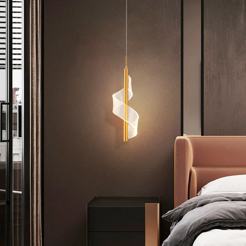 Suspension design LED minimaliste avec lumière ondulé Steal - vue 2 sur 7