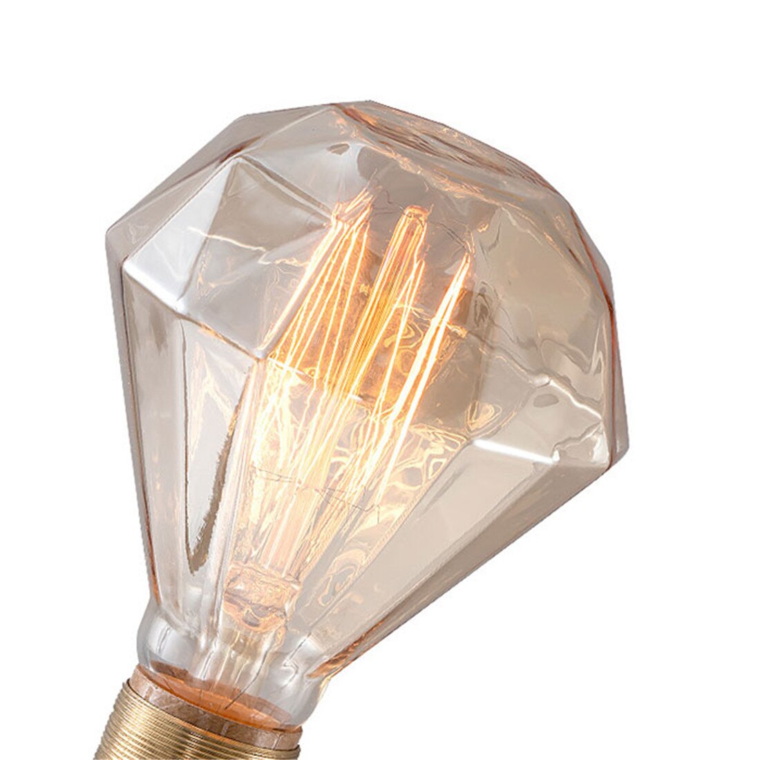 Ampoule diamant à incandescence filament vintage 40W Edison - vue 2 sur 2