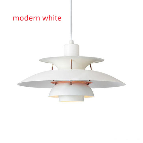 Suspension industrielle LED colorée en métal Barnaby - vue 21 sur 21