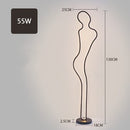 Lampadaire design LED en forme de figure humaine Linus