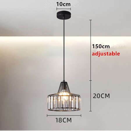 Suspension design avec abat-jour en verre ambré Cloarec - vue 8 sur 9