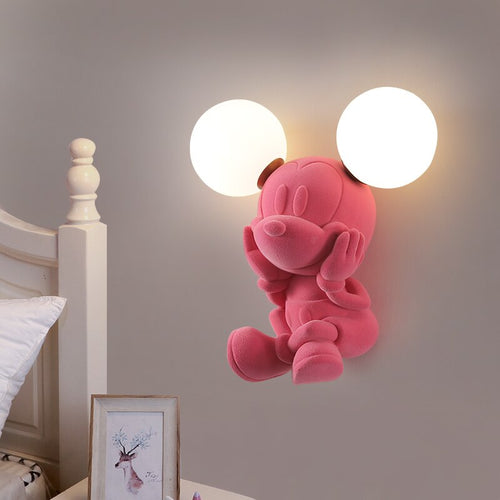 Applique murale moderne LED pour enfant Mickey - vue 5 sur 7