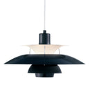 Suspension moderne LED avec multiples abat-jours métalliques Coen