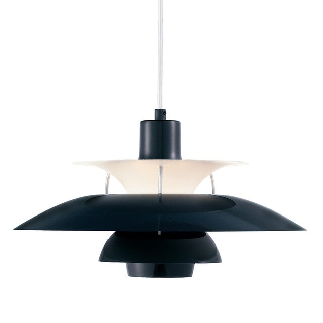 Suspension moderne LED avec multiples abat-jours métalliques Coen - vue 4 sur 28
