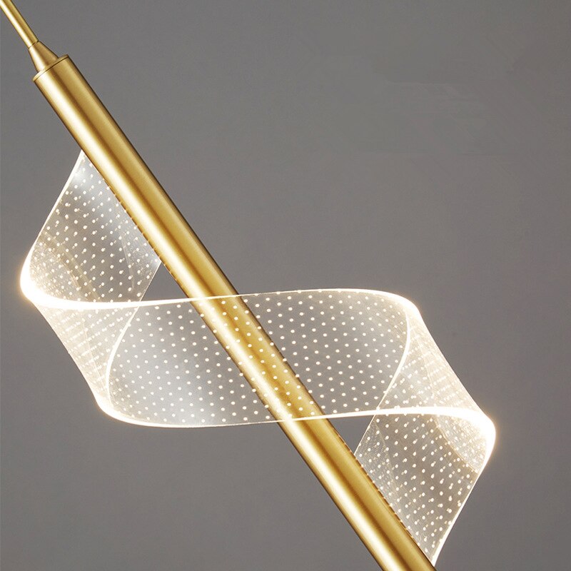 Suspension design LED minimaliste avec lumière ondulé Steal - vue 7 sur 7