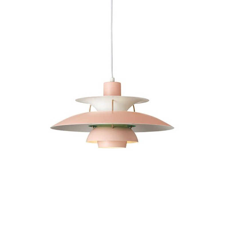 Suspension industrielle LED colorée en métal Barnaby - vue 17 sur 21