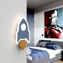 Applique murale LED avec vaisseau spatial pour enfant Bowie