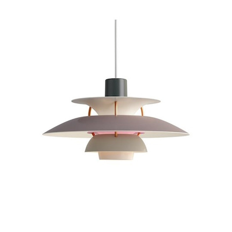 Suspension industrielle LED colorée en métal Barnaby - vue 19 sur 21