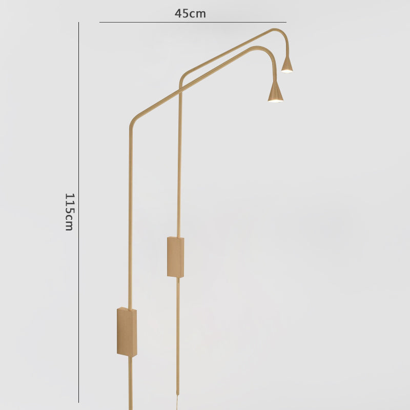 Applique murale de chevet design LED minimaliste Marneix - vue 6 sur 6