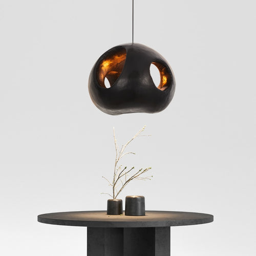 Suspension design ronde noire Aldo - vue 2 sur 6